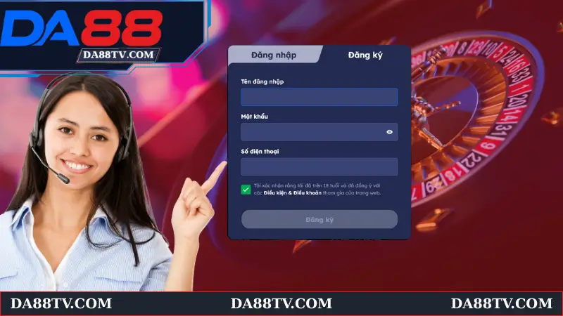 Các bước tham gia cá cược tại DA88 nhanh chóng